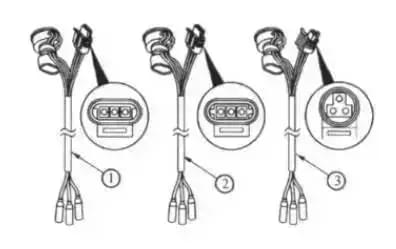 3种不同压力传感器的测试抽头