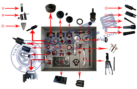 ZF16档变速器维修专用工具